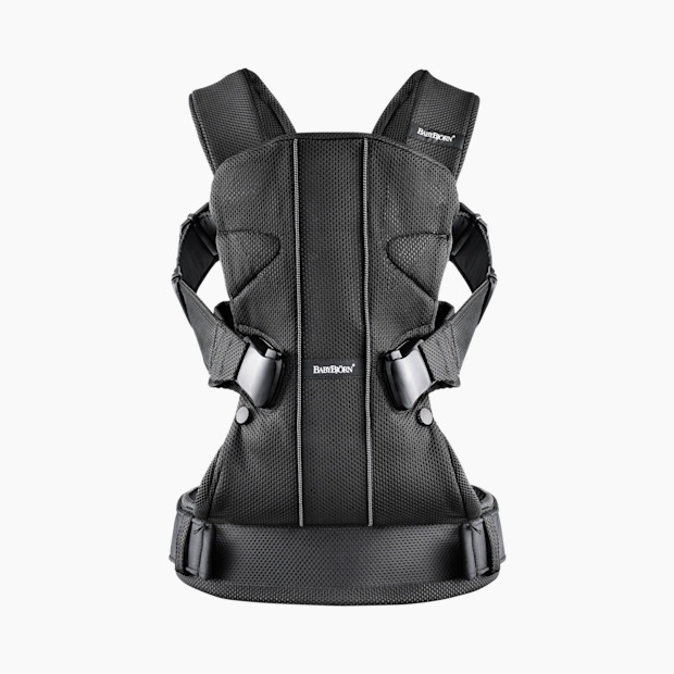 Babybjörn Baby Carrier One Air - Black 3 D Mesh.