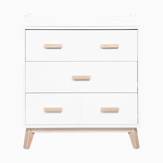 babyletto Scoot 3-Drawer Changer Dresser with Removable Changing Tray.