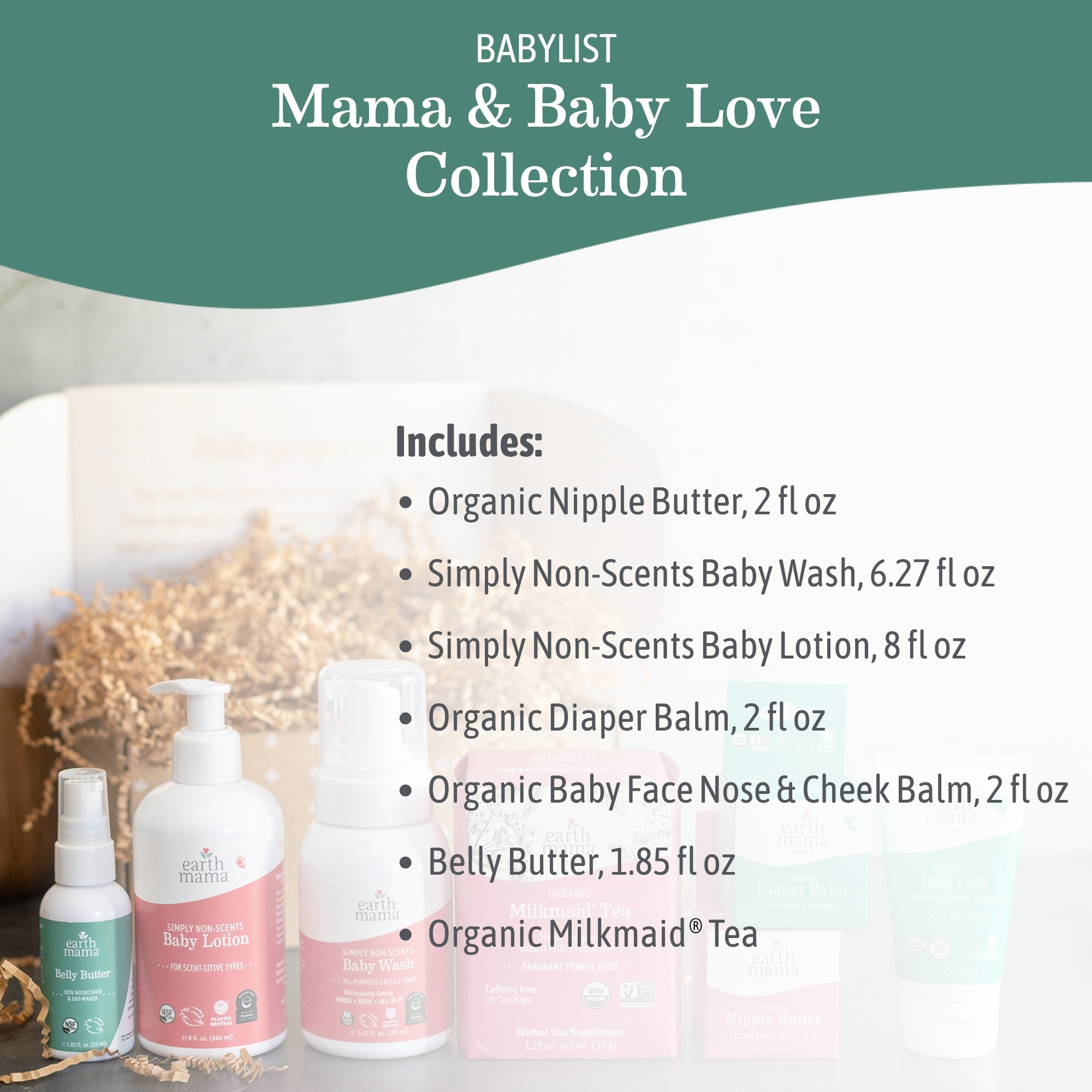 Earth Mama Mama & Baby Love Gift Box.