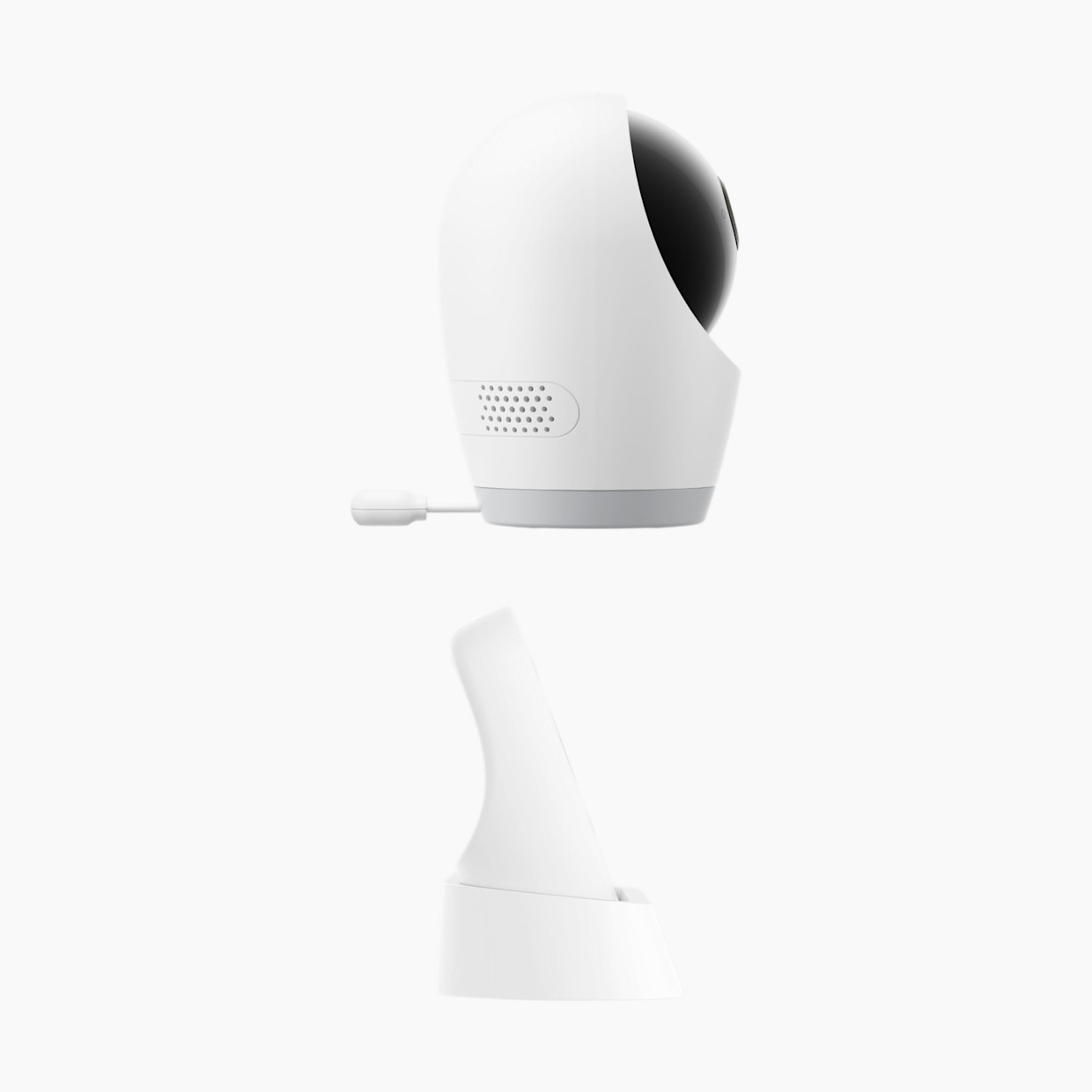 eufy E21 Baby Monitor with 4K Camera and Charging Base.