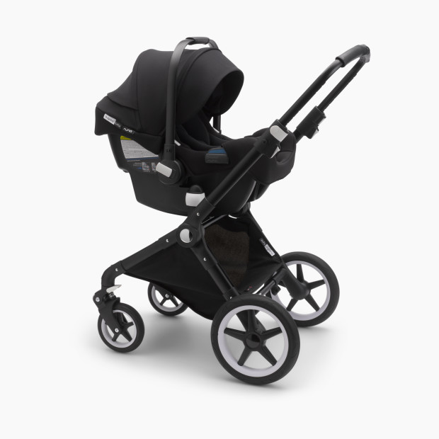 Bugaboo Turtle One By Nuna Infant Car Seat and Base - Black.