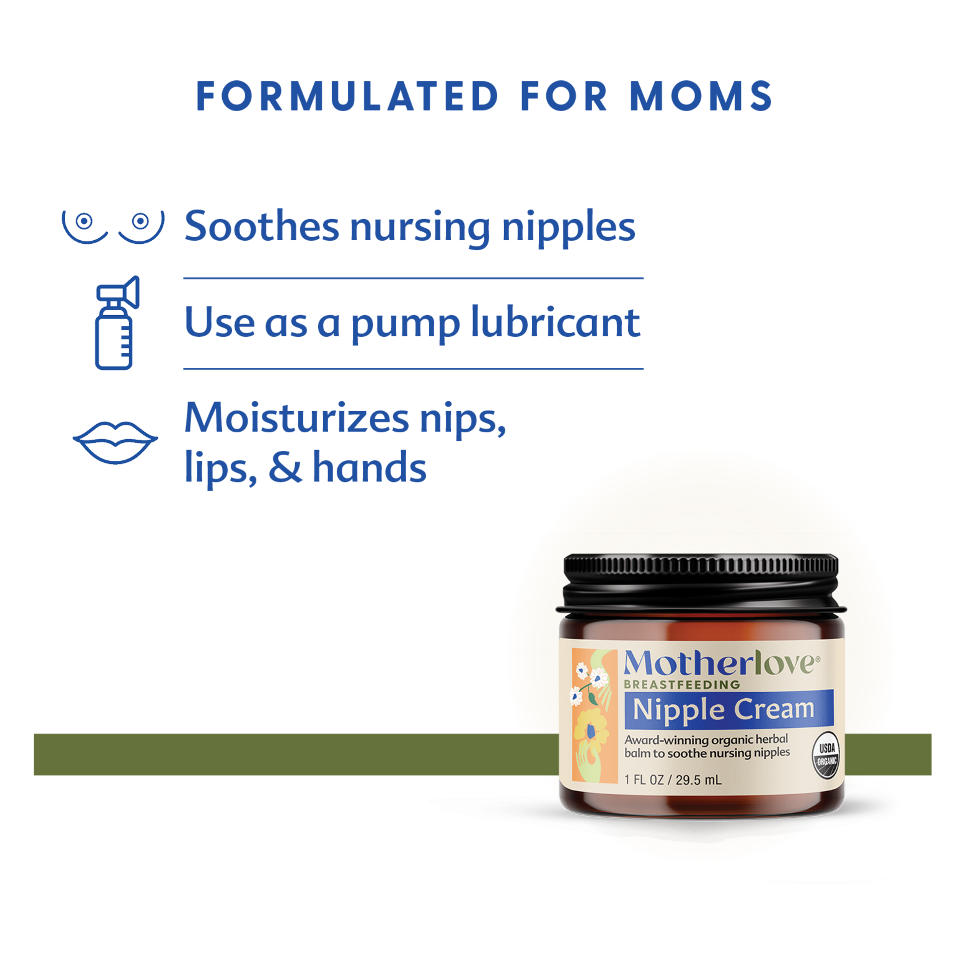 Motherlove Nipple Cream - 1 Oz.