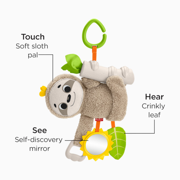 Fisher-Price Slow Much Fun Stroller Sloth.