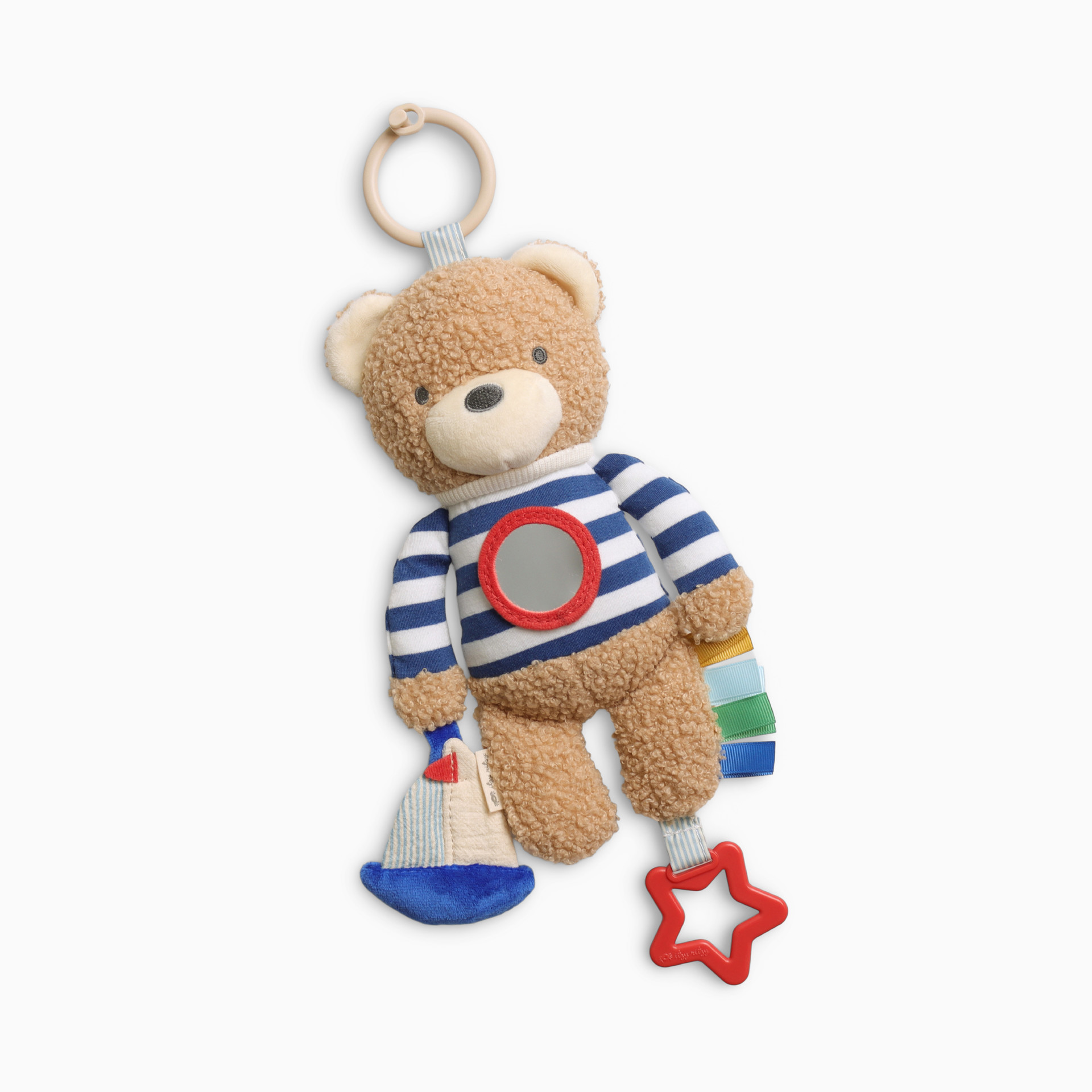 IZCHアイザックBT（ベビートラウト）限定品 Itzy Ritzy Bitzy Traveler Bear - Multi-Color | Babylist Shop