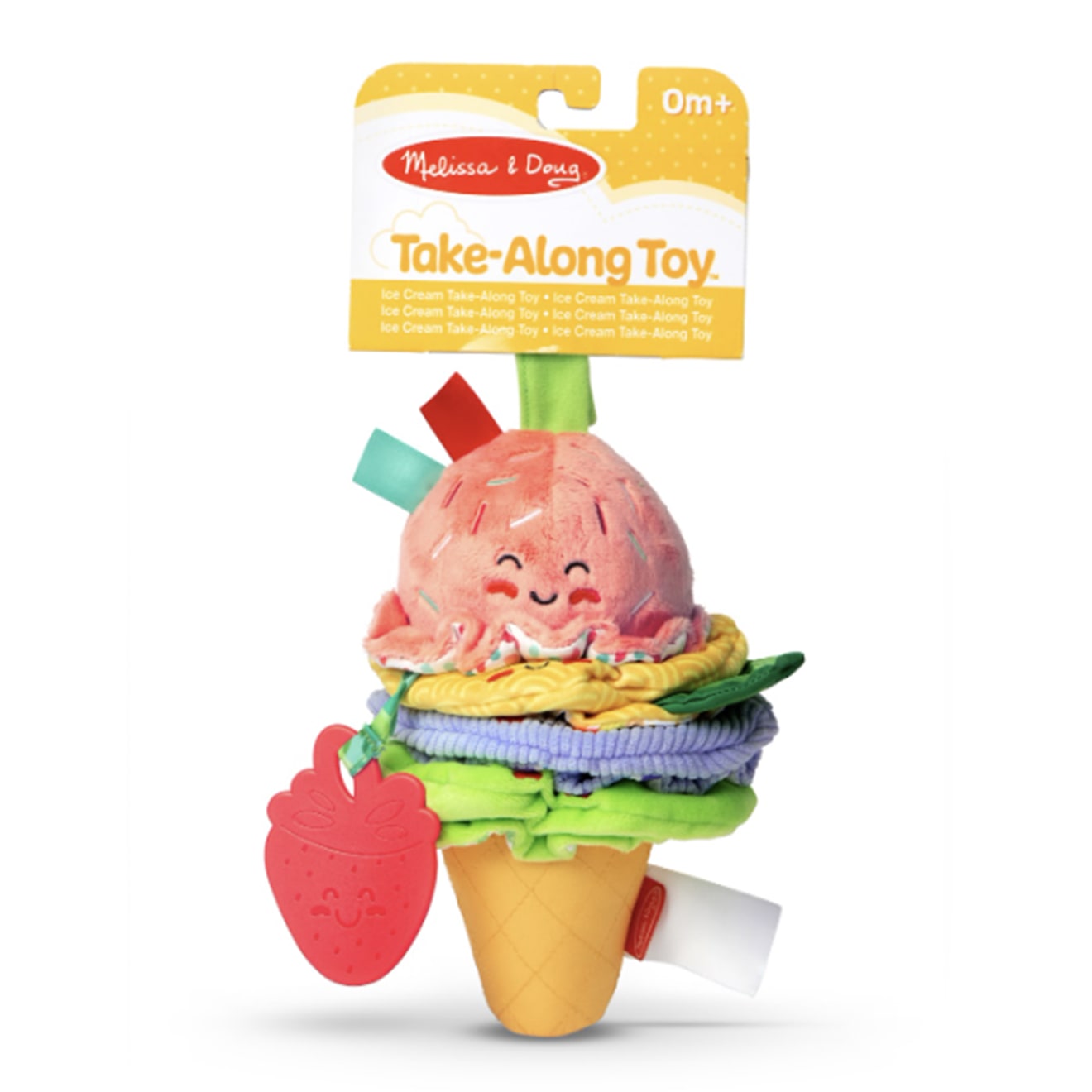 Melissa & Doug Ice Cream Take-Along Toy.