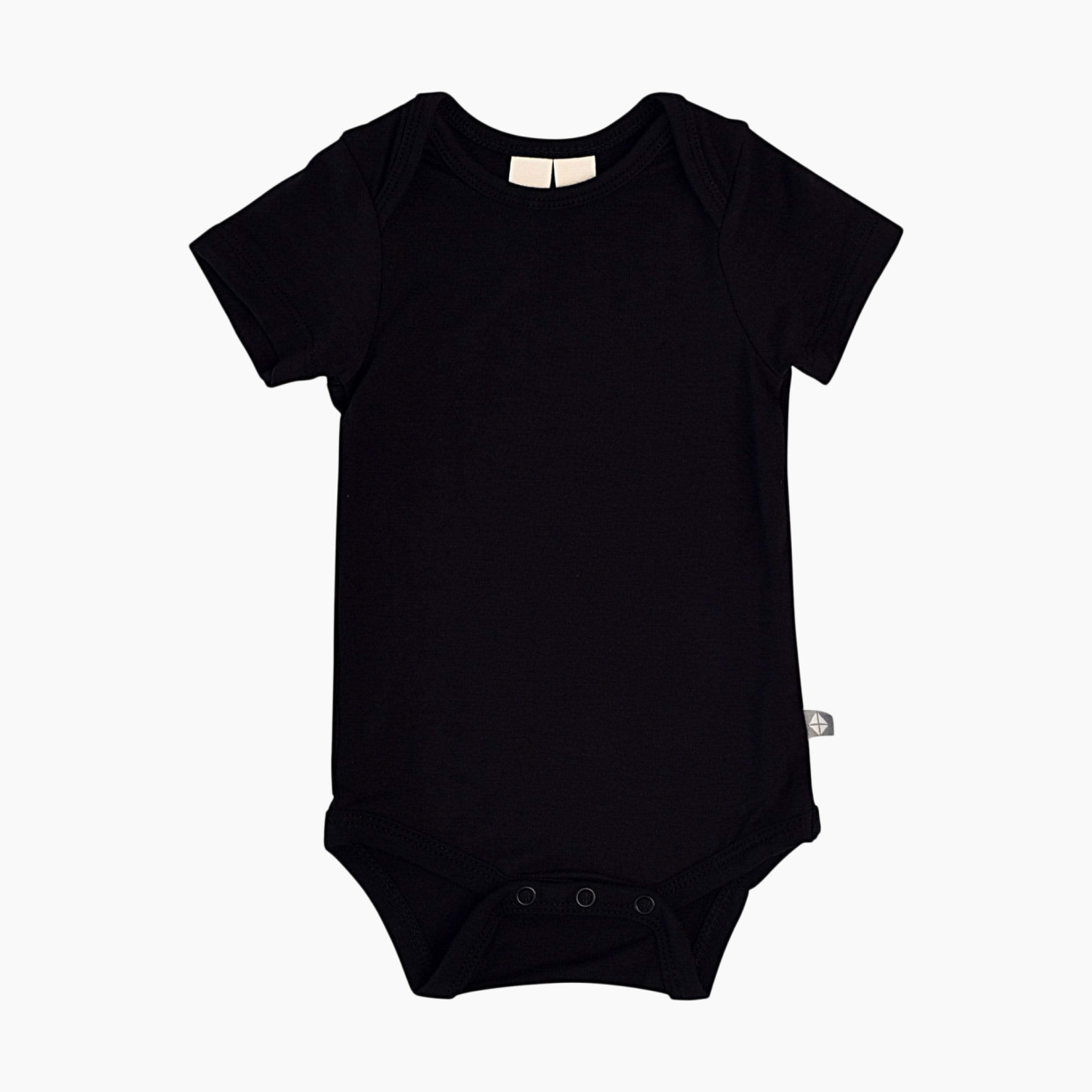 Kyte Baby Short Sleeve Bodysuit - Midnight, 6-12 M.