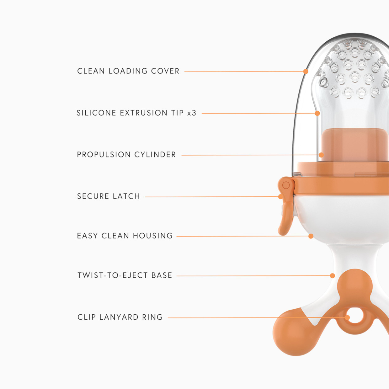 Quark Fruuti Baby Fruit Feeder.