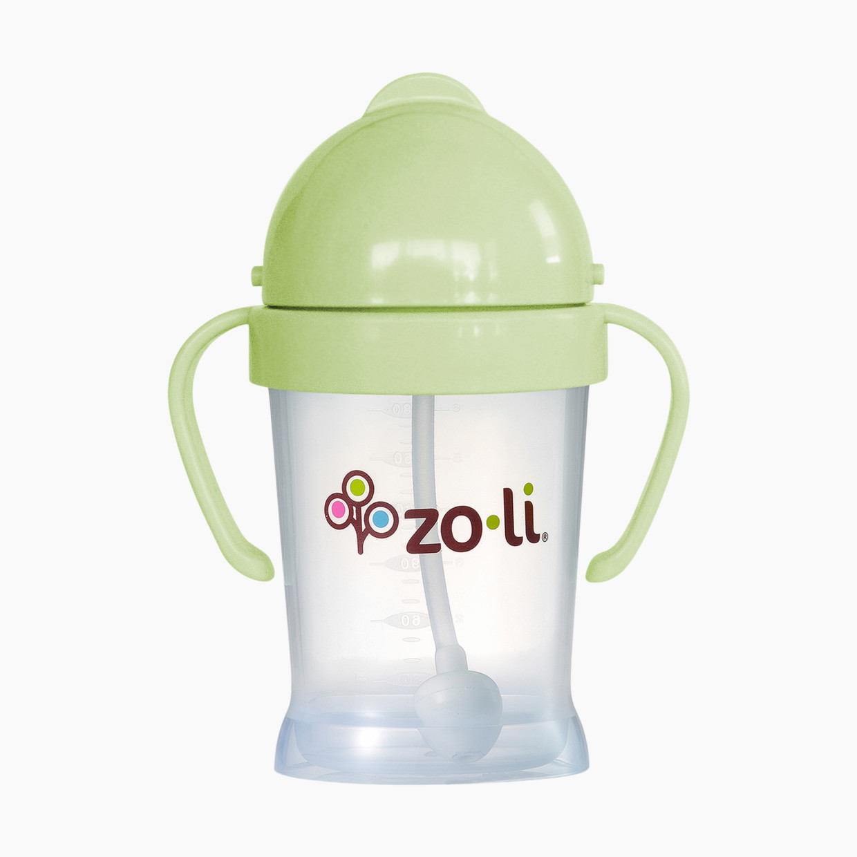 ZoLi BOT Weighted Straw Sippy Cup - Seafoam Green.
