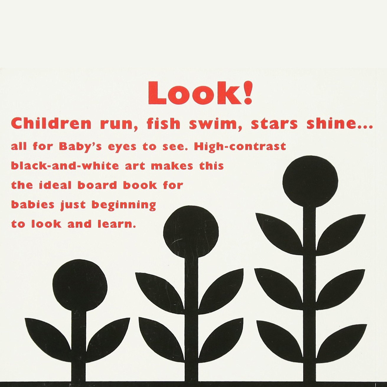 Penguin Random House Look! Look! High-Contrast Board Book.