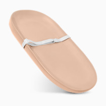 Jool Baby Waterproof Baby Changing Pad - Easy to Clean, Lightweight & Portable - Large Foam Cushion for Comfort (Peach)