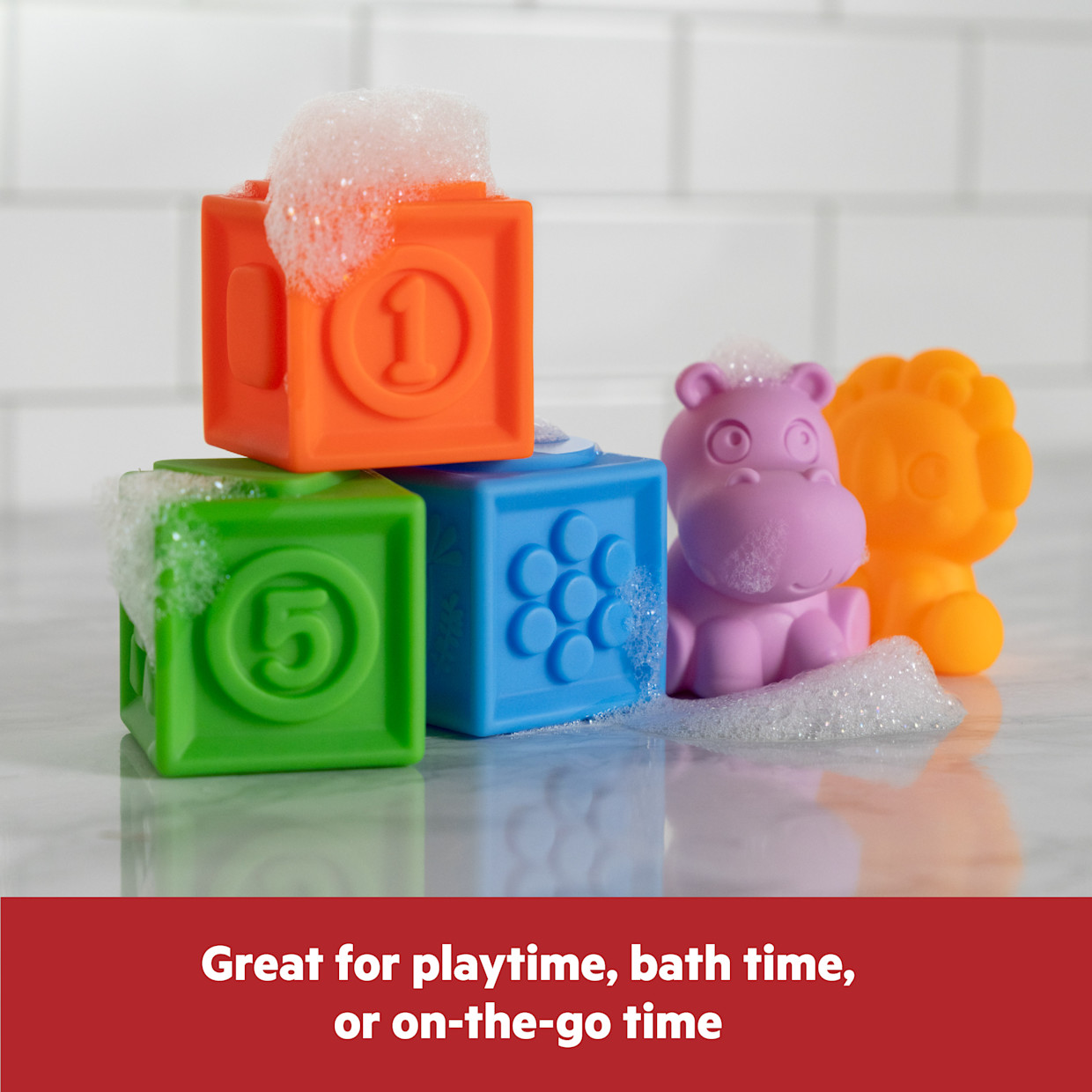 Baby Einstein Bright Starts Cubes & Cuties 18-Piece Gift Set - Multicolor.