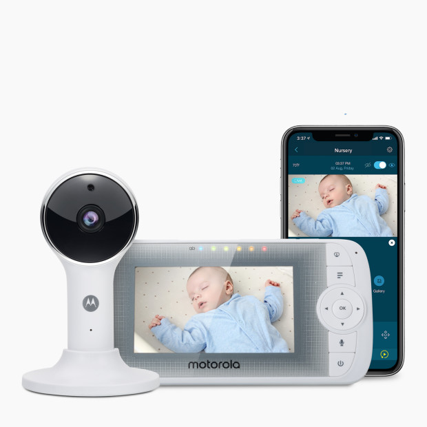 Motorola Lux64 4.3" WiFi Baby Monitor with Digital PTZ.