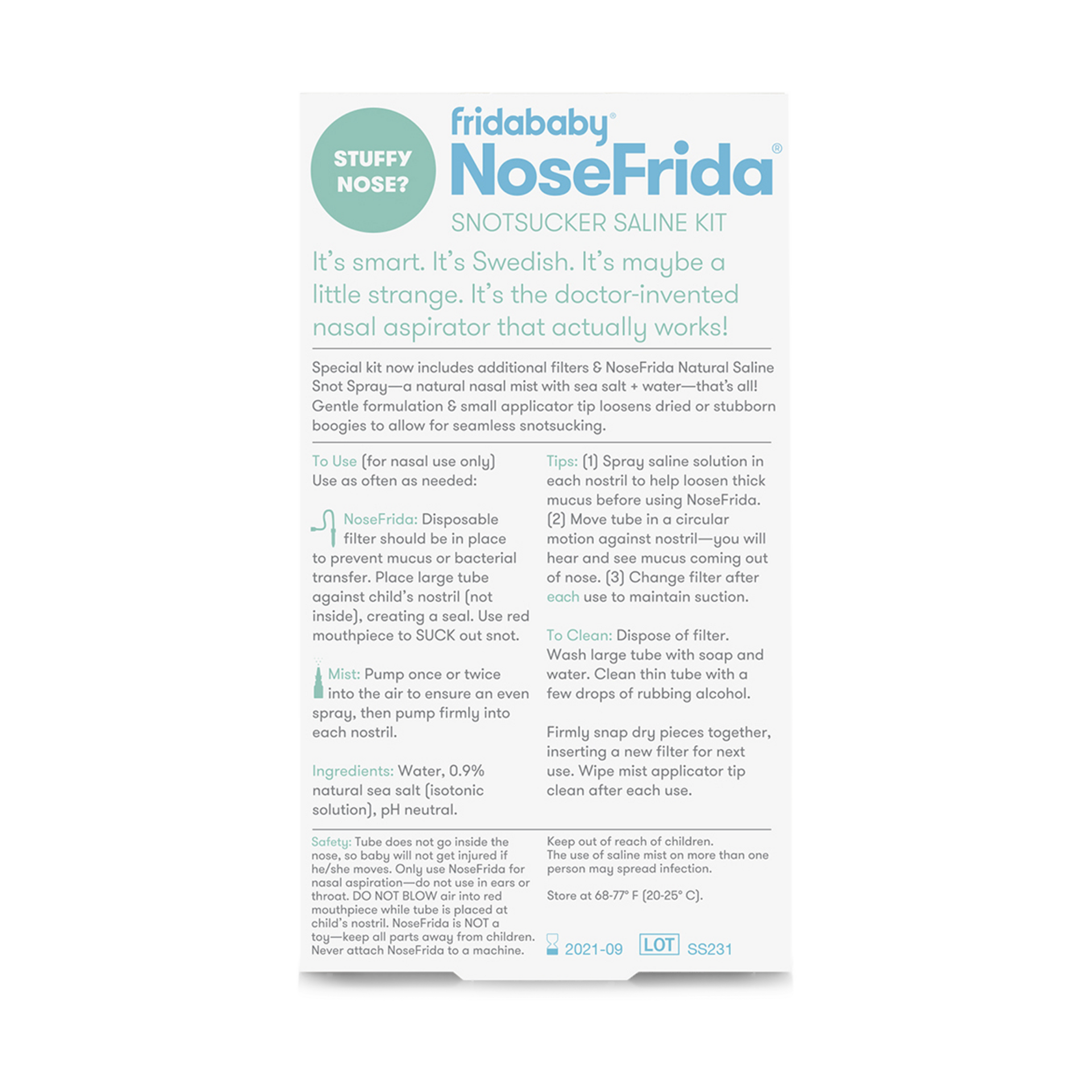 using nosefrida