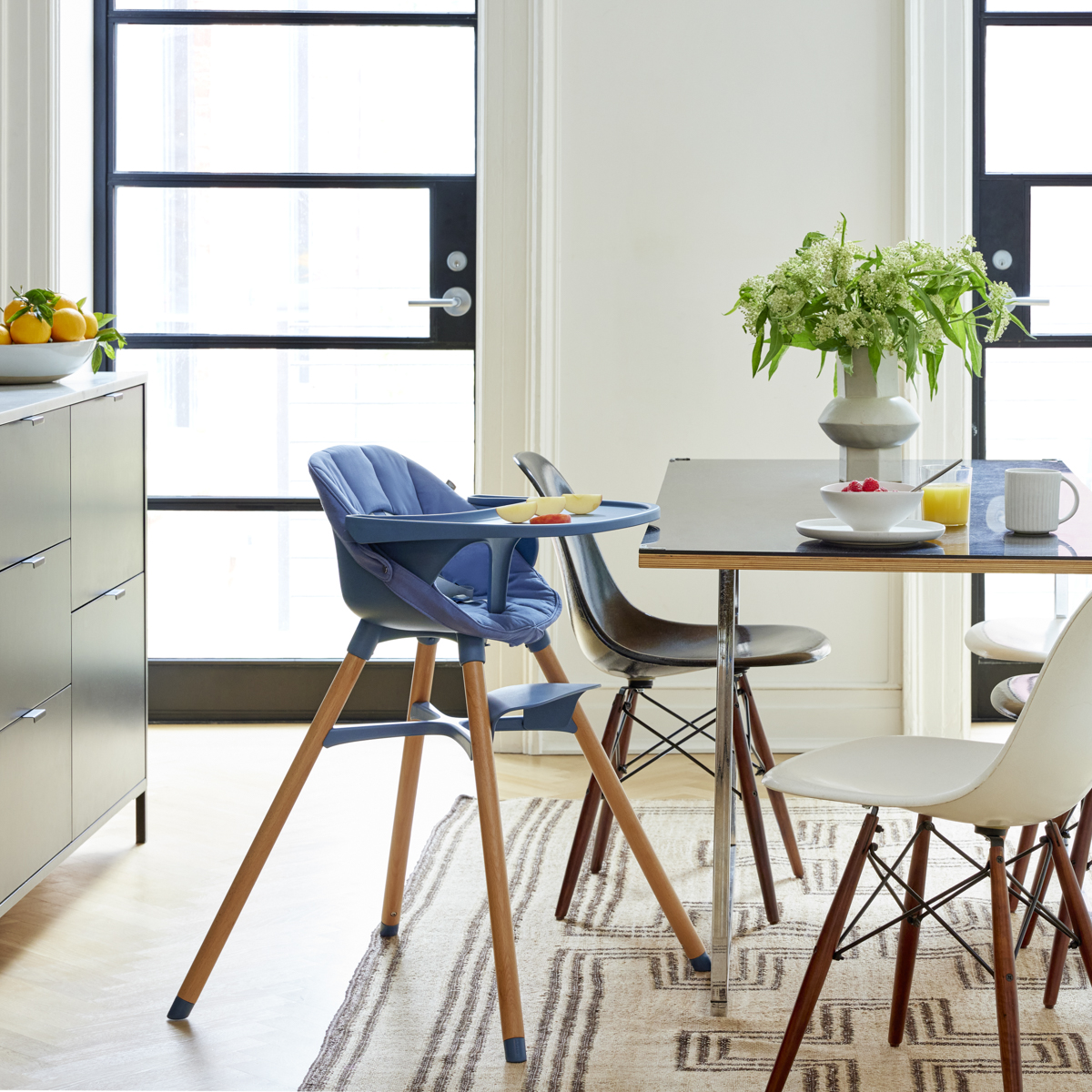 Lalo Chair Seat Cushion - Blueberry.