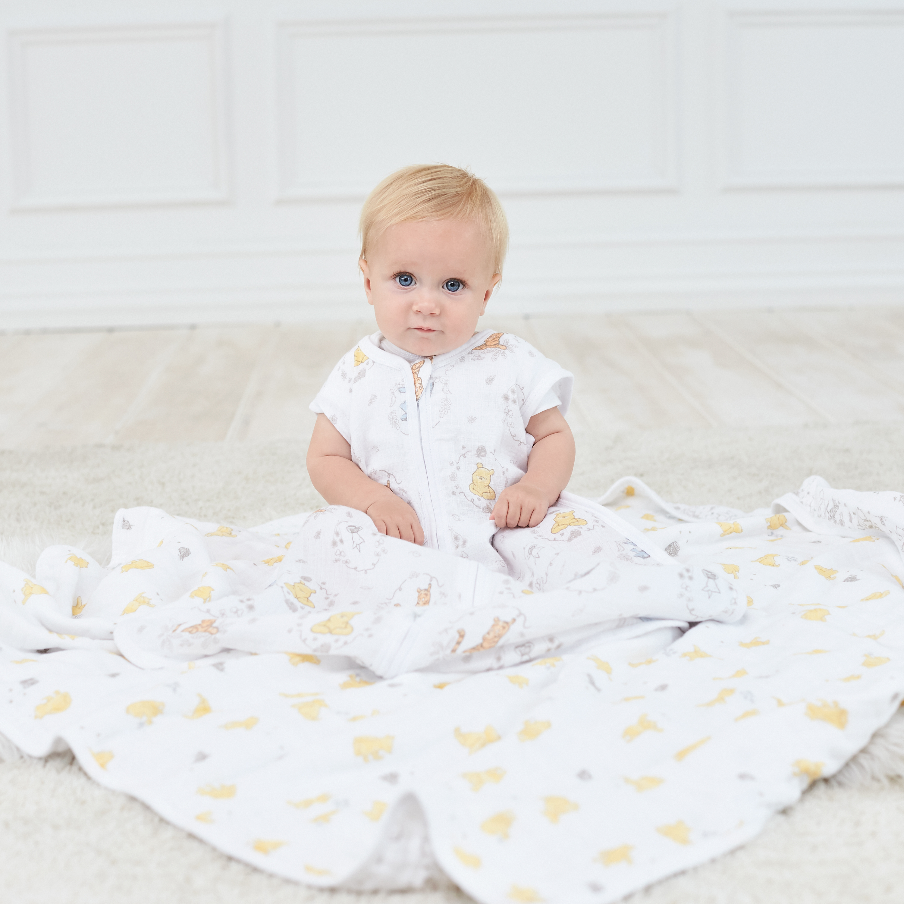 Aden + Anais Disney Essentials Cotton Muslin Dream Blanket - Winnie ...