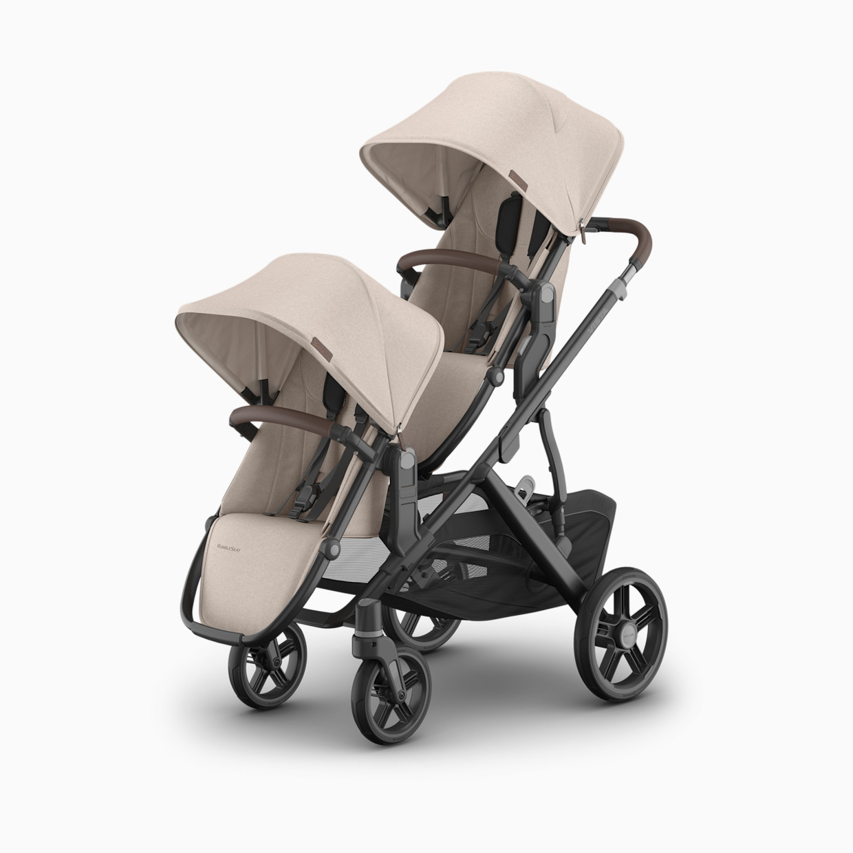 UPPAbaby Vista V3 Stroller, RumbleSeat V3 & Upper Adapters - Ada.
