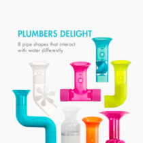 Boon building bath pipes toy set shop