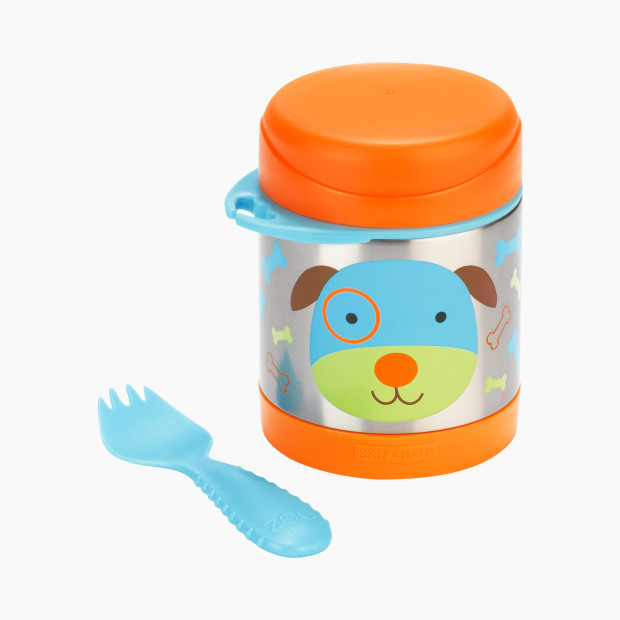 Skip Hop Baby Zoo Insulated Food Jar and Spork Set - Dog.