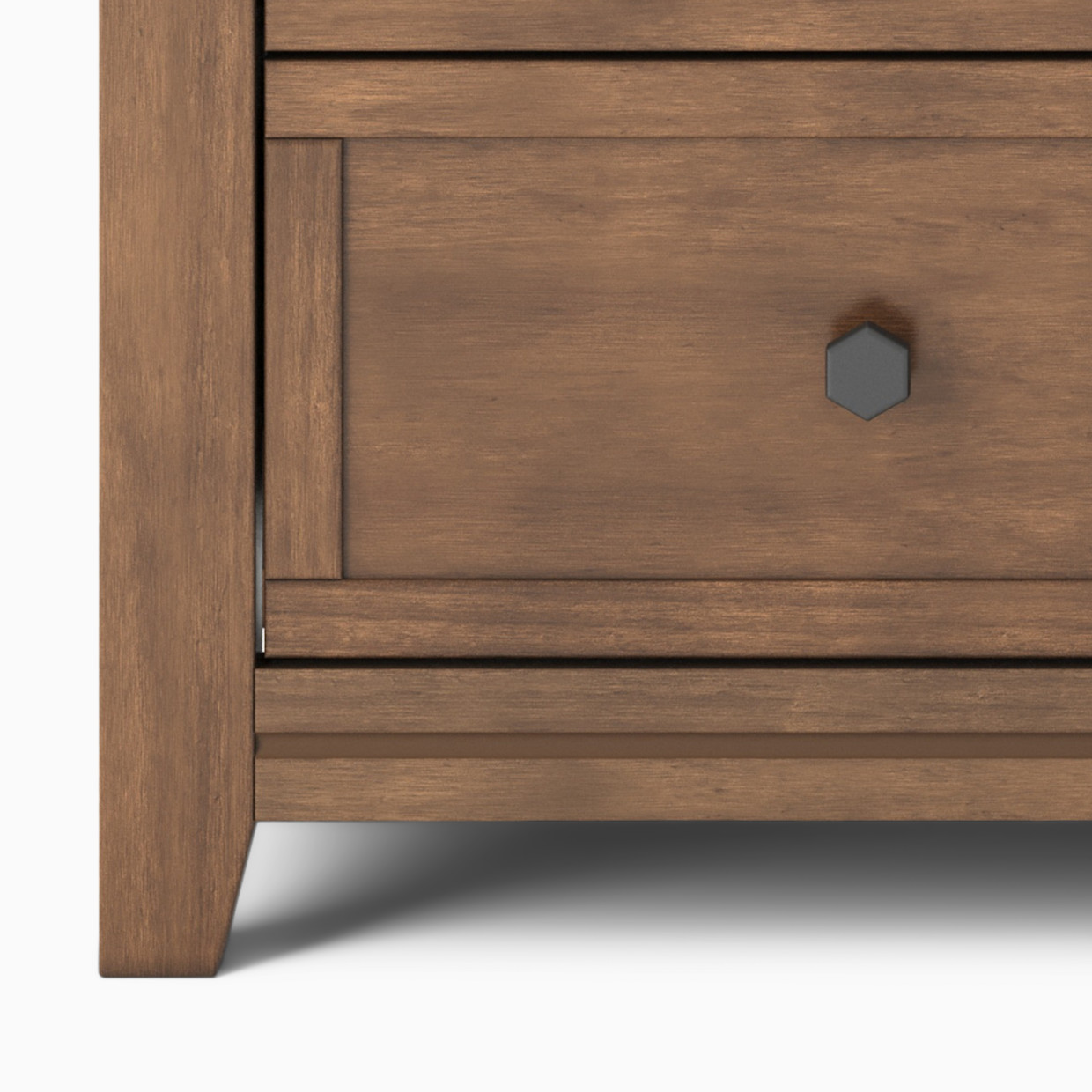 Child Craft Atwood 3-Drawer Dresser - Cocoa Bean.