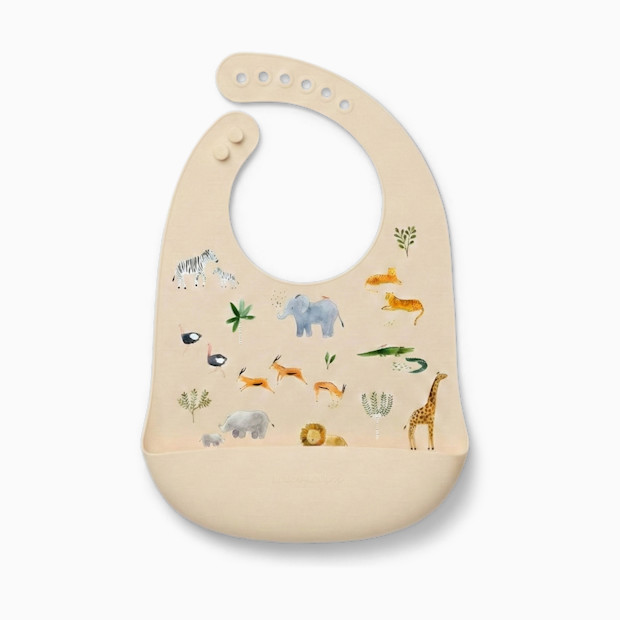 Loulou Lollipop Silicone Printed Bib 2.0.