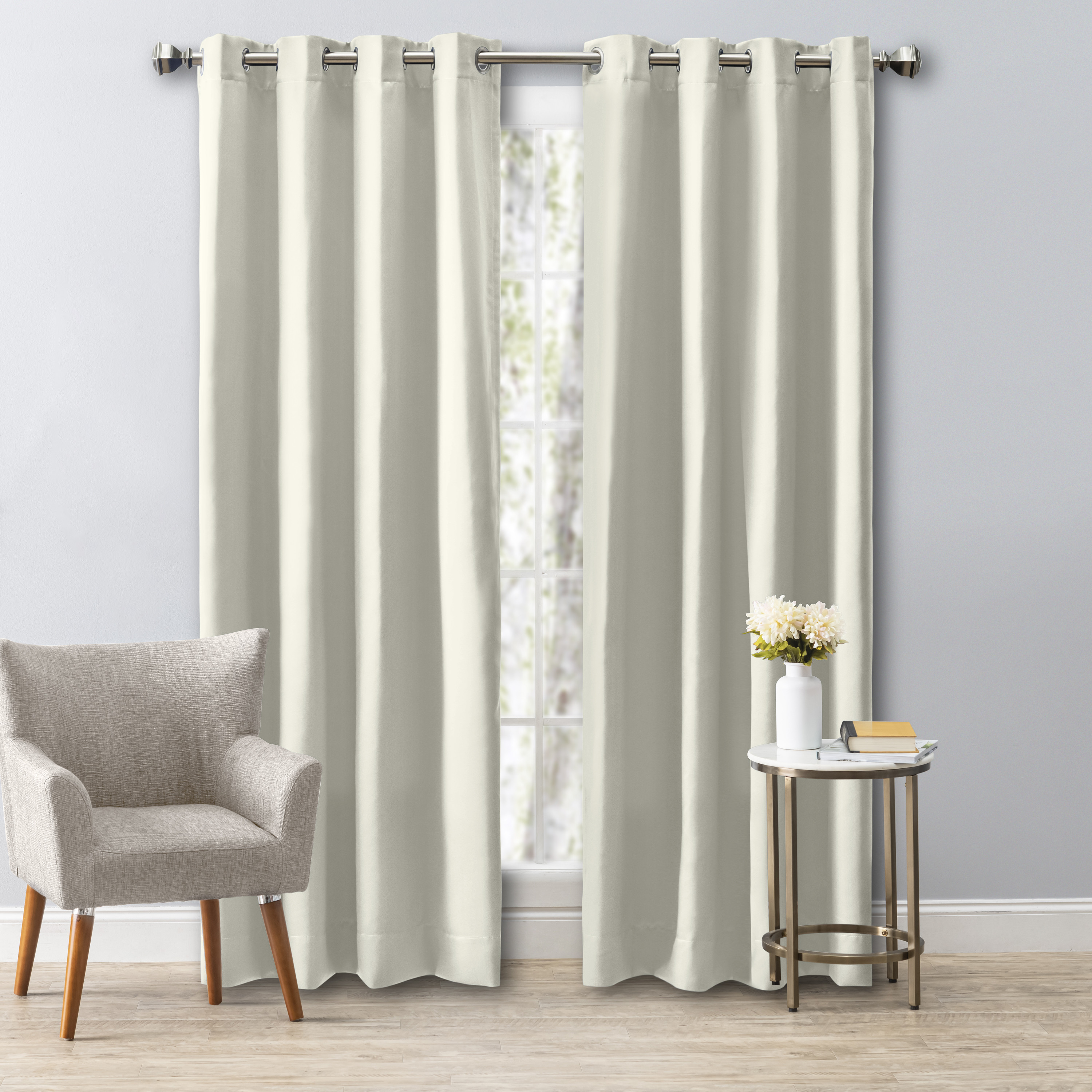 Ricardo Ultimate Black Out Grommet Curtain Panel 56W x 63L - Sage