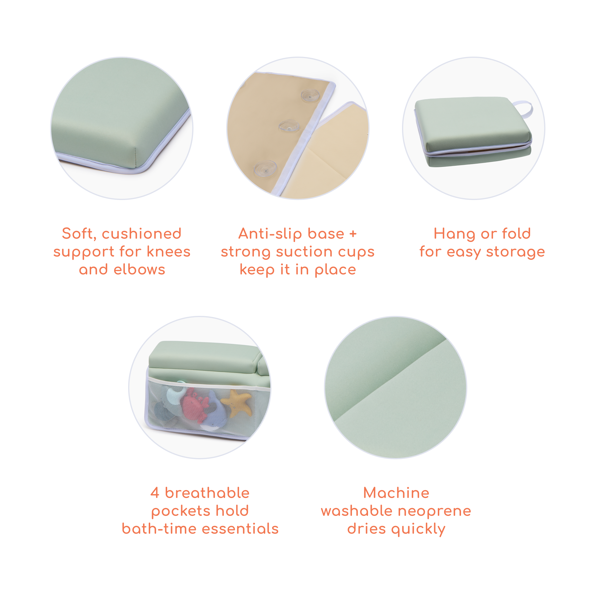 Milou Modern Elbow & Knee Rest.