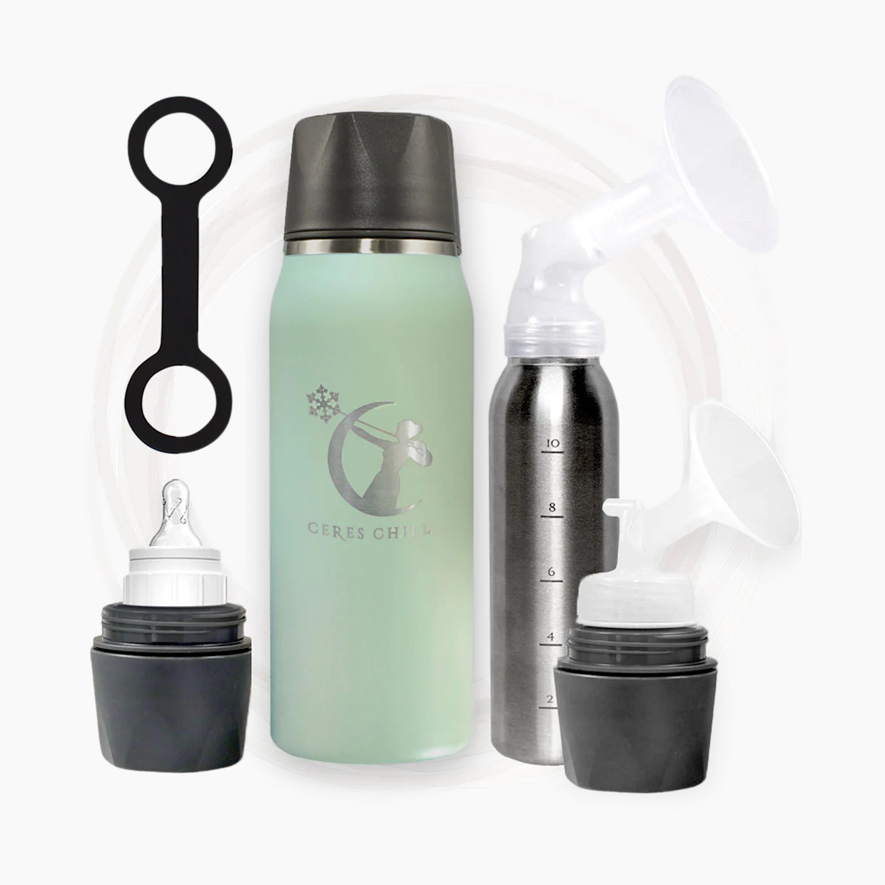 Ceres Chill Breastmilk Chiller - Zen Green.