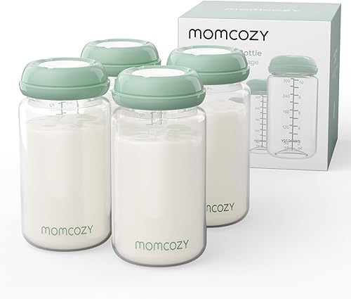 Momcozy Breast Milk Storage Collection 10 oz, 4 pcs.