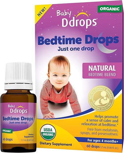 Ddrops Baby  Bedtime Drops, 60 Count - $9.97.