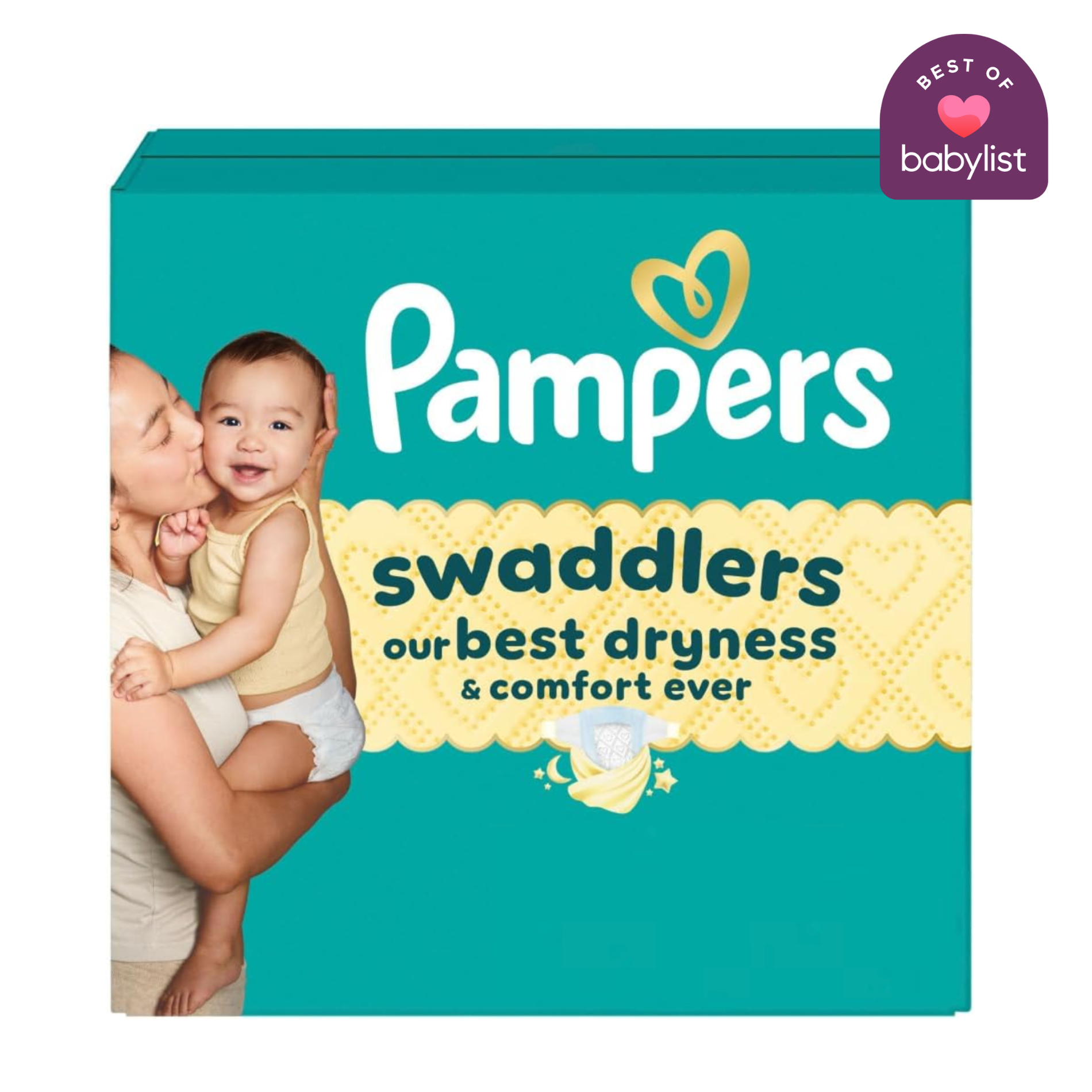 Pampers Swaddlers Diapers, Size 3 (13-26 lbs), 168 Count, Absorbent, Keeps Baby Dry and Comfortable, Skin Safe Disposable Baby Diaper (Packaging May Vary)