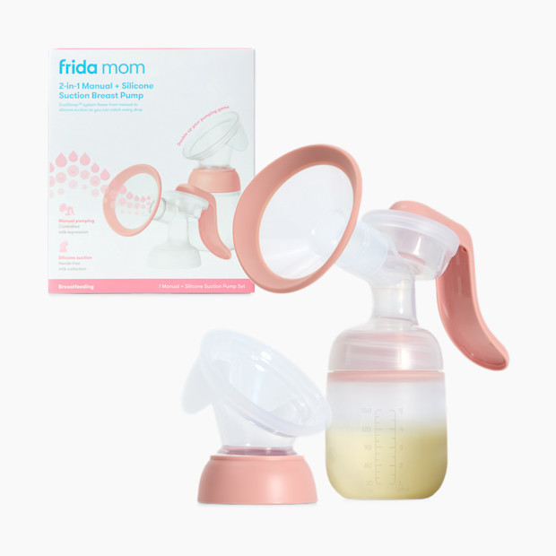 Frida mom 2-in-1 Manual Breast Pump.
