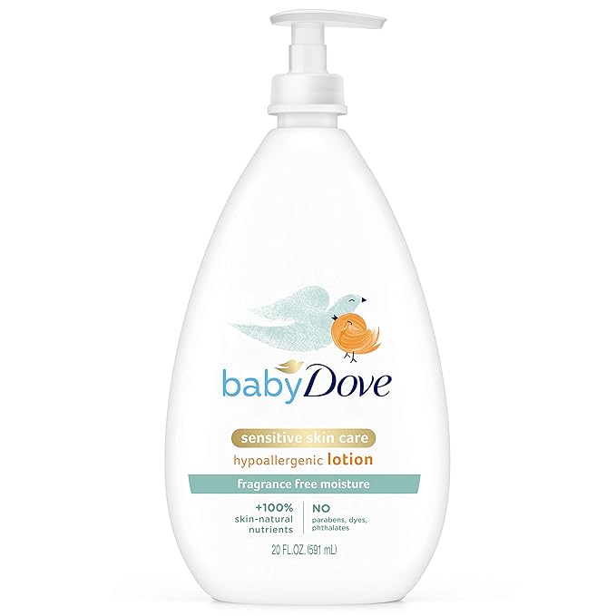 Baby Dove Sensitive Skin Face and Body Lotion