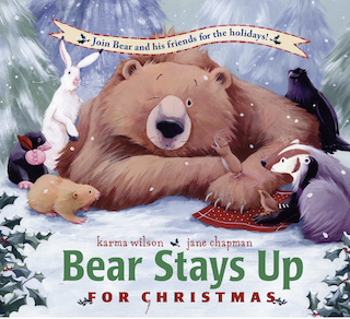 The Bear Books Bear Stays Up for Christmas.