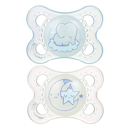 MAM Glow In the Dark Pacifiers - $5.99