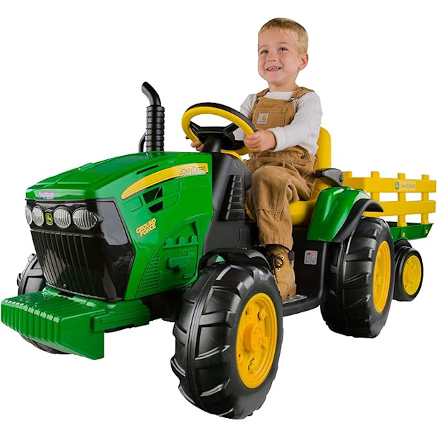 Peg Perego John Deere Ground Force Tractor.