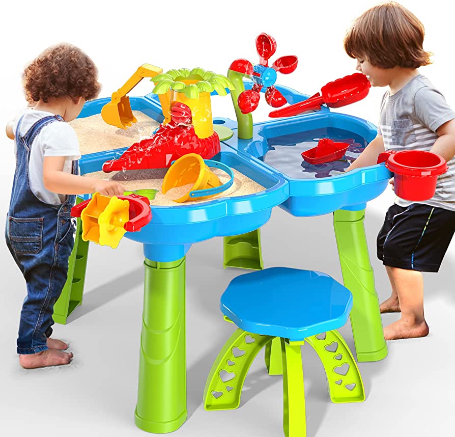 8 Best Water Tables For Kids In 2024   Temi 4 In 1 Sand And Water Table Photo 