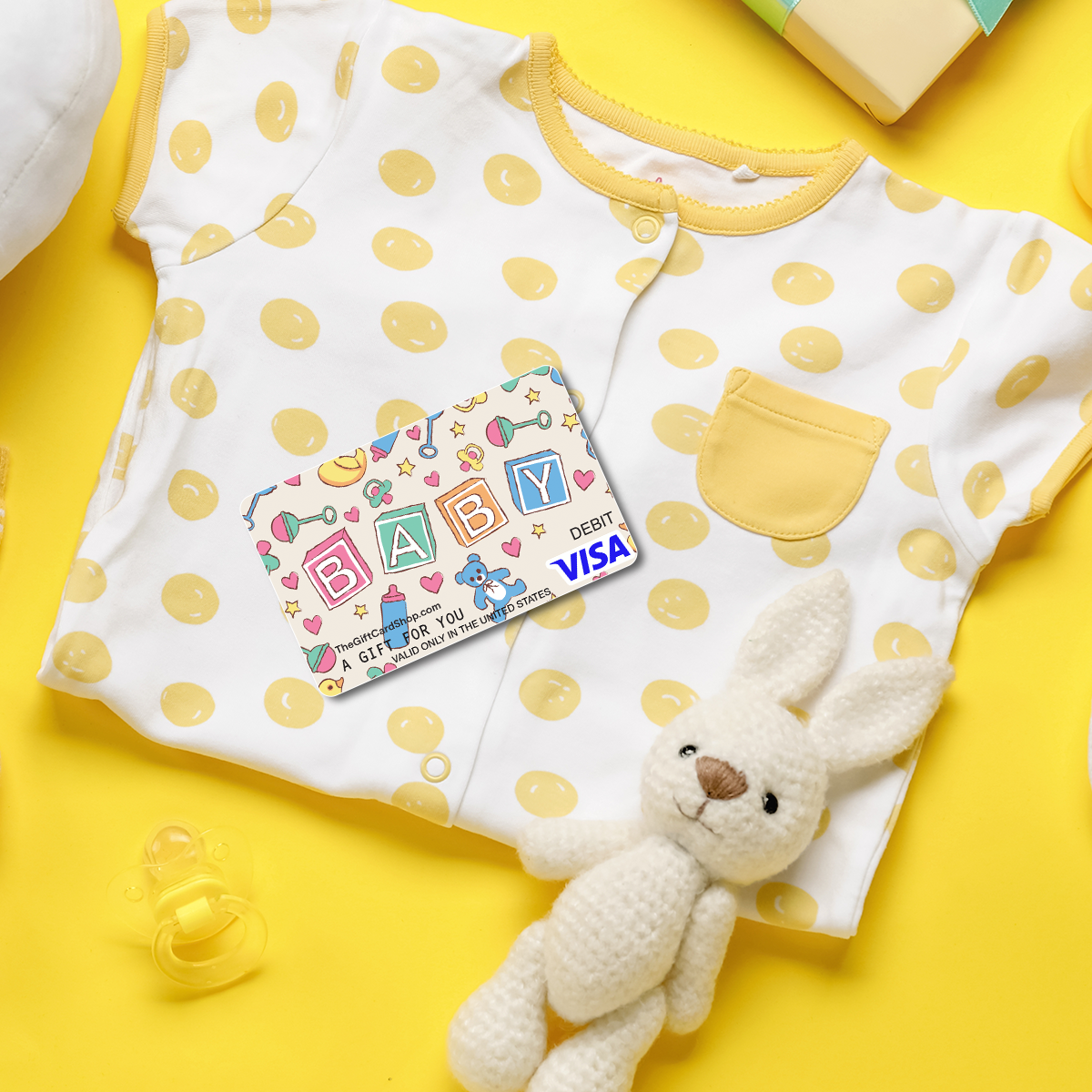 The Gift Card Shop Visa Baby Blocks eGift Card 100 Babylist Shop
