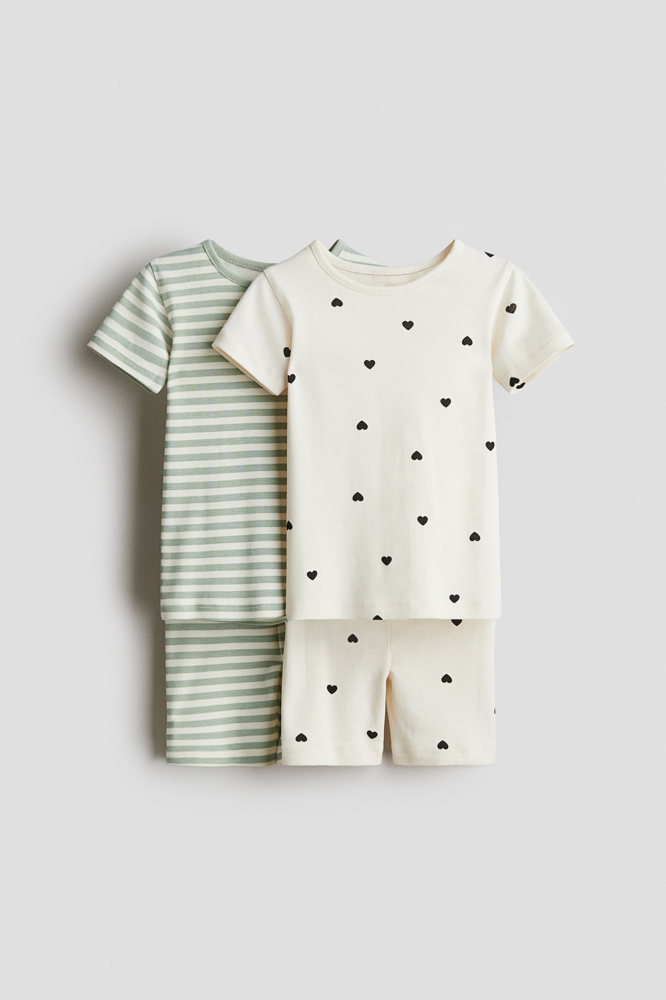 H&M 2-PACK Printed Jersey Pajamas.