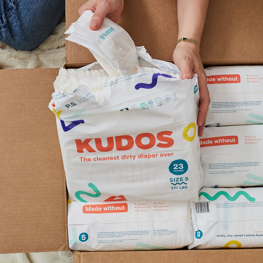Kudos Diaper Subscription.