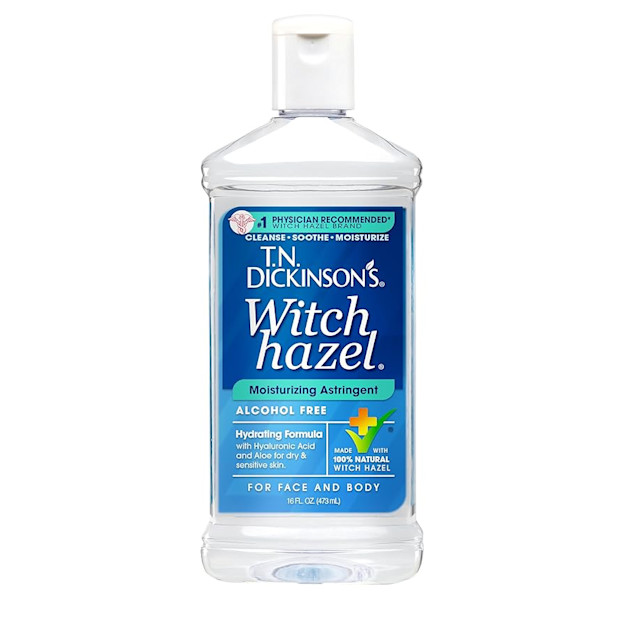 T.N. Dickinson's Witch Hazel, Alcohol-Free Moisturizing Astringent.