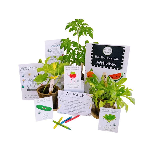 HortikiPlants Kids Organic Garden Kit.