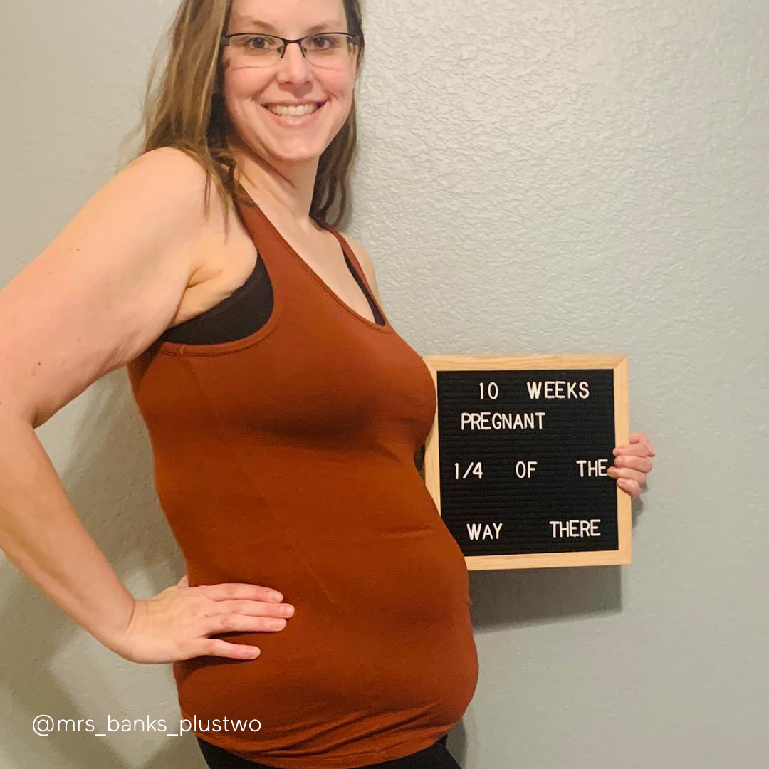 10-weeks-pregnant-bump-@mrs banks plustwo