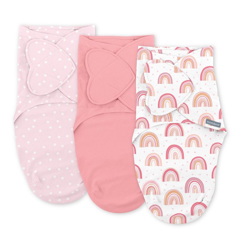 SwaddleMe by Ingenuity Monogram Collection Swaddle Wrap.