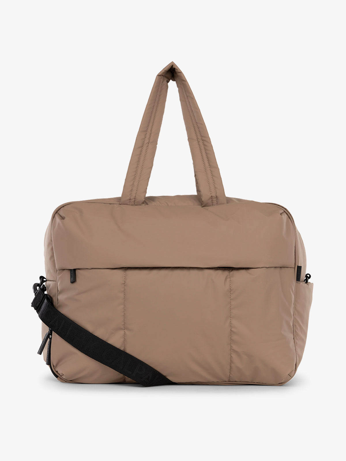 Luka Large Duffel in Chocolate.