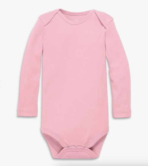 Primary The Organic Long Sleeve Babysuit.