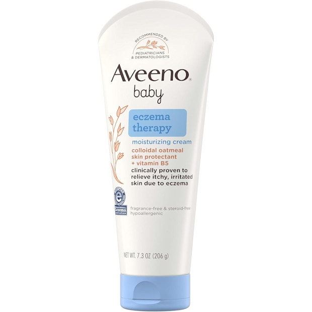 Aveeno Baby Eczema Therapy Moisturizing Cream.