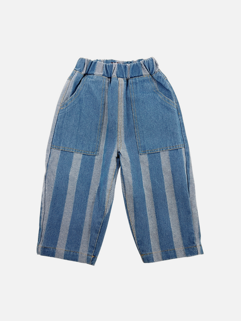 Stripe Double Trouble Jeans.