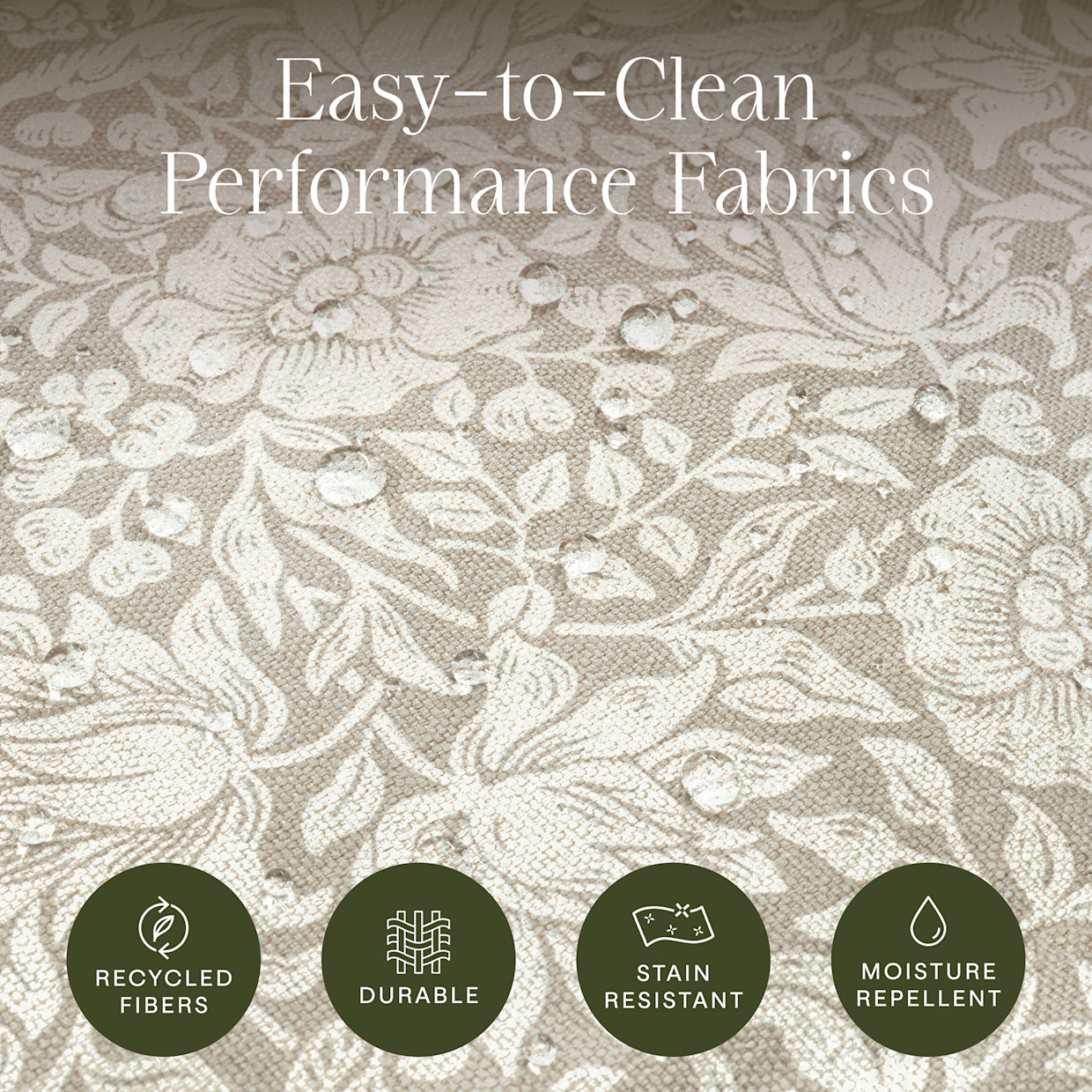 Namesake Morris & Co. x Namesake Crawford Pillowback Comfort Swivel Glider - Mallow In Ash Performance Eco-Weave.