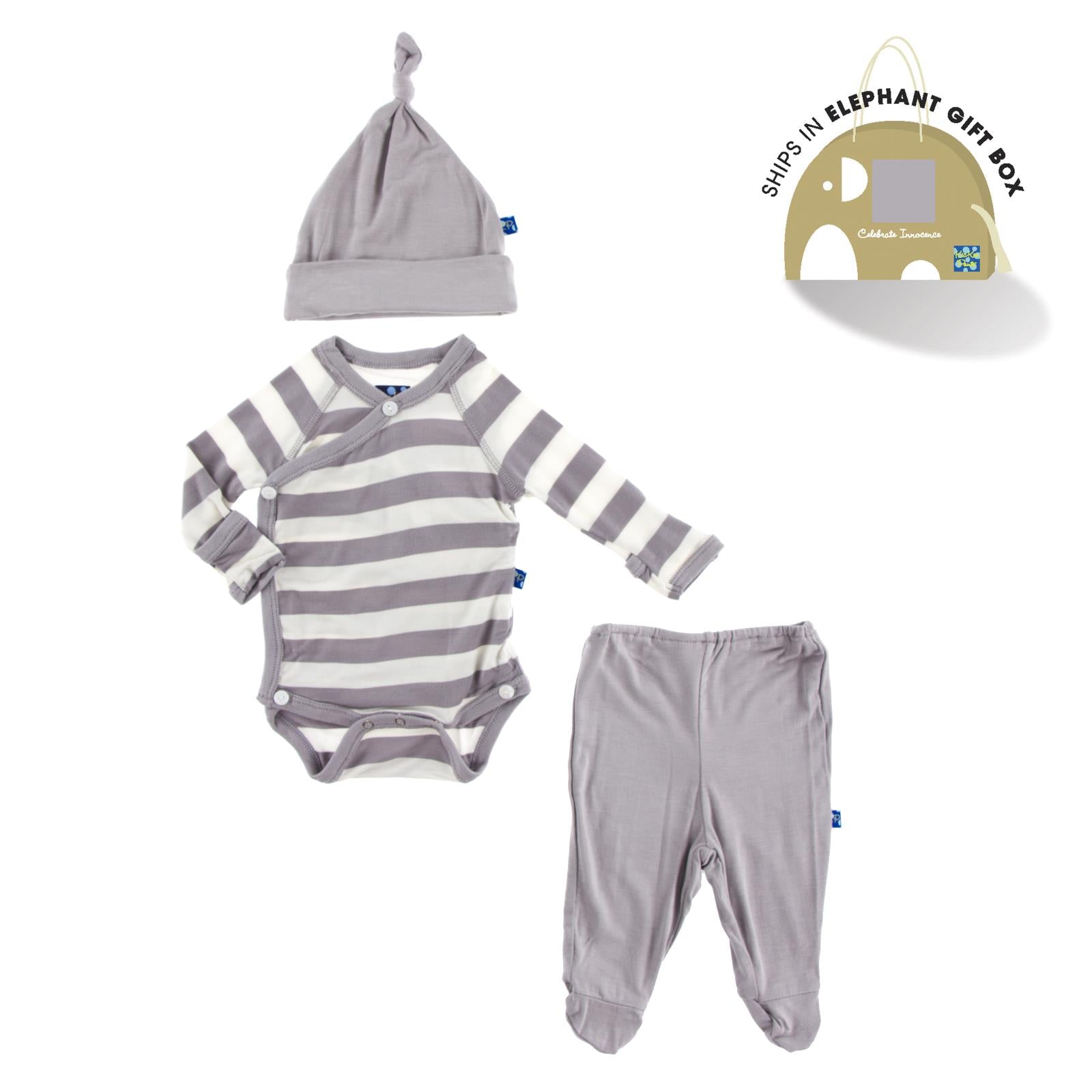 KicKee Kimono Newborn Gift Set.