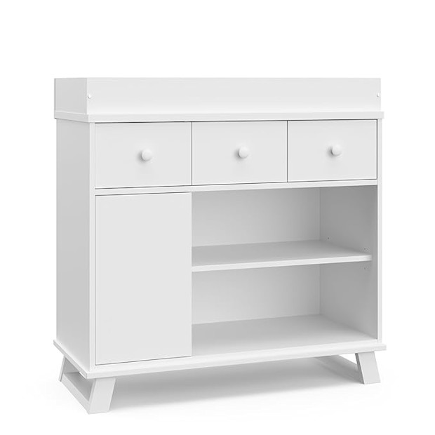 Storkcraft Modern Nursery Changing Table Dresser.